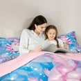 thumbnail image 4 of Castle Fairy Kawaii Salamander Bedding Comforter Set,Underwater World King Bedding Sets, 4 of 8