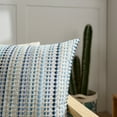 thumbnail image 7 of Striped Throw Pillow Covers Set of 2 Beige Textured Boucle Chic Morden Boho Accent Farmhouse Square Decorative Couch Pillow Covers for Home Decor Bed Sofa Living Room, 7 of 7