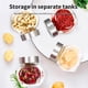 thumbnail image 5 of Frasco De Almacenamiento De Acero Inoxidable + Vidrio Juego De Frascos De 4 Piezas Frasco Sellado Transparente Frasco De Contenedor De 200 Ml Contenedor De Alimentos Conjunto De Recipiente Universal Minnieouse HA020569-00, 5 of 6