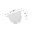 thumbnail image 4 of UPOUART Rain Diverter Hose for Roof Downspout White PVC 1Pack, 4 of 8