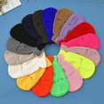 thumbnail image 1 of Ski Mask Knitted Face Cover Winter Balaclava Full Face Mask For Winter Outdoor Sports Cs Winter Three 3 Hole Balaclava Knit Hat Outdoor Solid Color, 1 of 3