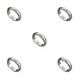 thumbnail image 3 of Anillo de fiesta de boda Qarigey Aleación estilo moderno color Plata Talla 9, 3 of 6