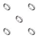 thumbnail image 3 of Anillo Sonducket para Parejas de Aleación Estilo moderno Talla 4#, 3 of 6