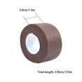 thumbnail image 4 of Wall Caulk Strip Tub Bath Sealing Tape Kitchen Bathroom Wall Edge Waterproof PVC Sealing Sticker, Brown, Large, 4 of 10
