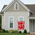 thumbnail image 6 of SKYSONIC Garden Flag Valentine Red Hearts Pattern Garden House Sports Flags 12x18 in Polyester Decorative Flags for Home Garden Flowerpot, 6 of 7
