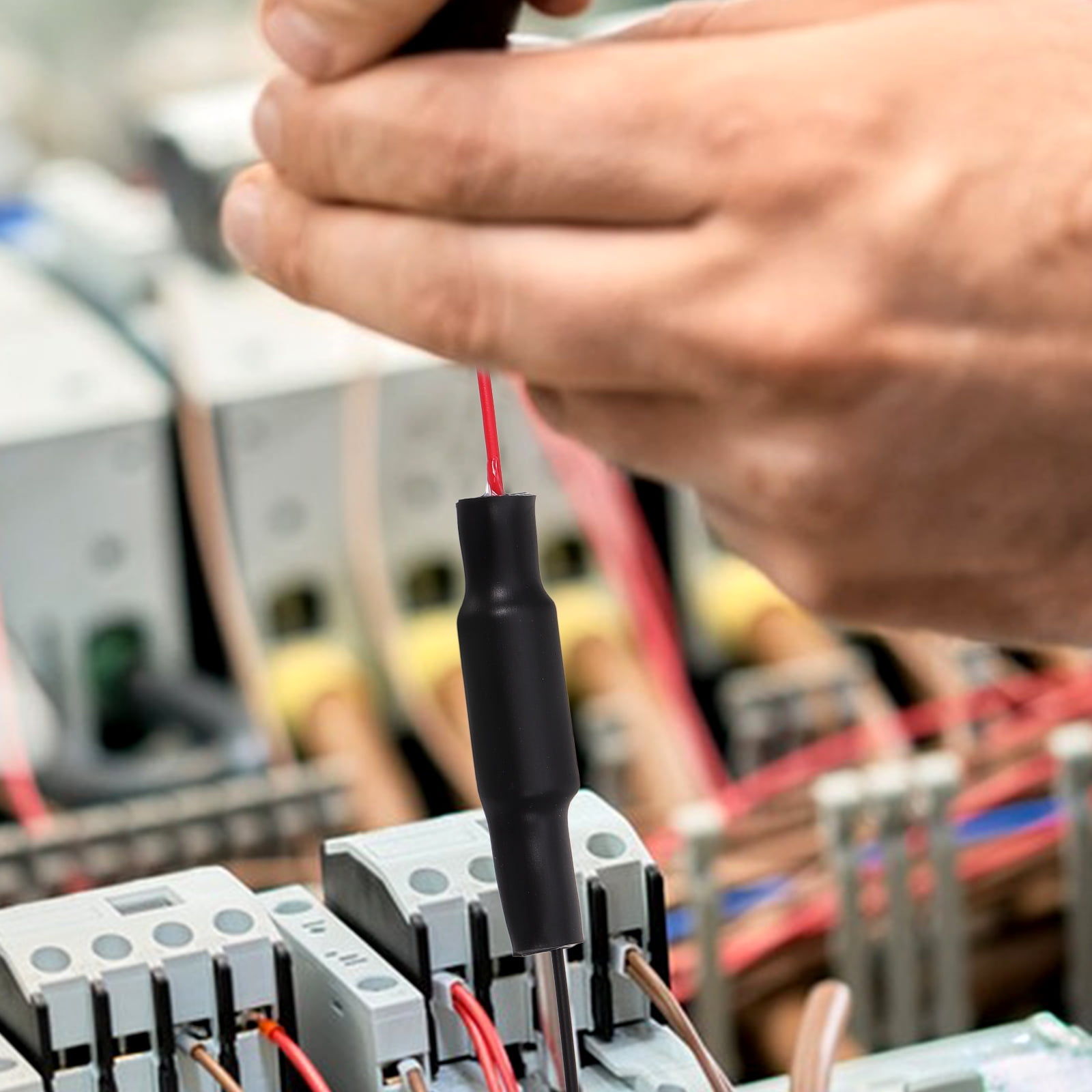 HEMOTON HOMEMAXS 3 Sets Copper Wire Terminal Connectors with Screws, Quick Electrical Wiring Connectors for Circuit Terminals