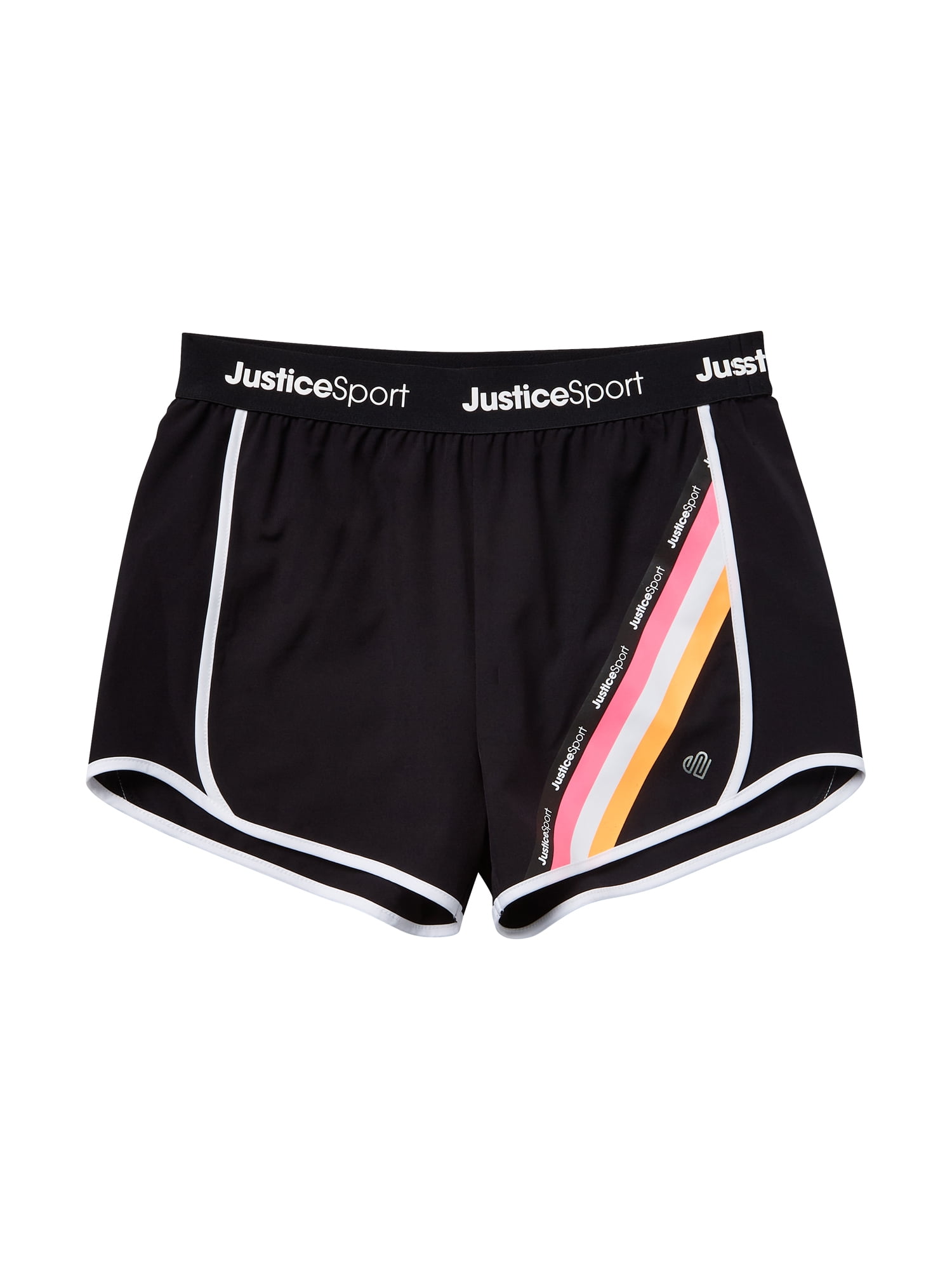 Justice Girls J-Sport Running Short, Sizes XS(5/6)-XL Plus(16/18 Plus)