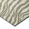 thumbnail image 2 of Addison Rugs Addison Indoor/ Outdoor Safari Zebra Animal Print Washable Area Rug 2'3" x 7'6" - Taupe, 2 of 5