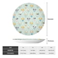 thumbnail image 2 of Cauagu Different Breeds of Dogs Print Bone China Decorative Plate, Wall Mount Plate Holiday Decor Decorative Ceramic Plates with Stand Elegant Household Plates Decorative-7in, 2 of 6