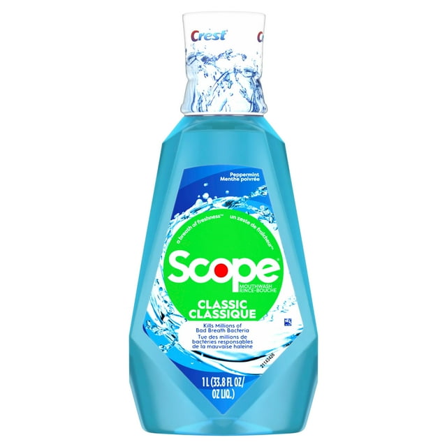Rince-bouche Crest Scope Classique, Menthe poivrée