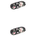 thumbnail image 4 of maskred Box Myopic Eye Supply Dust-proof Glasses Packaging Elderly Reading Accessory Design Eyeglass Container Black 2Set, 4 of 6