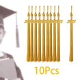 thumbnail image 4 of 10Pcs 2023 Graduation Cap Tassels Single Color 15 Grad Single Color Graduation inch for Party Accessories Aureate, 4 of 8