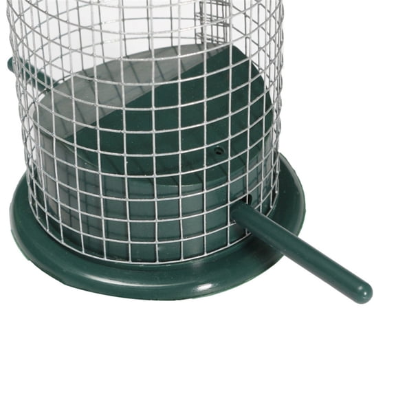 LITINKIMI 2-Pack Garden Bird Feeder Mesh Decoration in Style, Hanging Wild Bird Food Holder