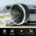 thumbnail image 3 of Unique Bargains 4Pcs Rotating AC Air Outlet Vent Louvered Knob RV Bus Yacht 85mm 76mm 46mm, 3 of 7
