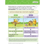 Evan-Moor Smart Start: Beginning Coding Stories and Activities, Kindergarten Workbook