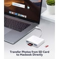 thumbnail image 4 of Lector de tarjetas SD USB C WNXSLOAD para Mac/MacBook/iPad/iPhone, 4 of 8