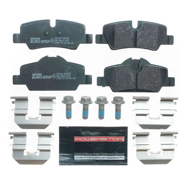 Power Stop Rear Euro-Stop ECE-R90 Certified Brake Pad ESP2148