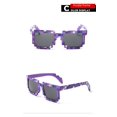 thumbnail image 4 of Gafas de sol estampadas para adultos Gafas de sol de moda a cuadros de moda, 4 of 5