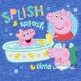 thumbnail image 2 of CafePress - Peppa Pig: Splish Splash - Cute Infant Baby Football Bodysuit, 2 of 3