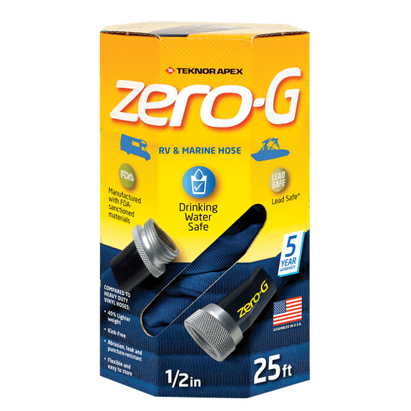 Company 4006-25 Hose Zero-G 1/2X25 Rv/Marine, Lead-free, Complies with Consumer Product Safety Improvement Act of 2008 for lead content By Teknor Apex