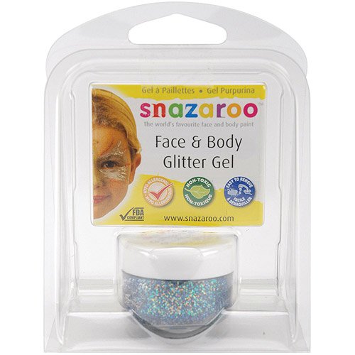 Snazaroo Face & Body Glitter Gel 12ml/pkg