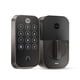 thumbnail image 1 of Yale Security Deadbolt Lock 2 Touch, cerradura de puerta de entrada inteligente sin llave de gamuza negra con teclado táctil conectado Wi-Fi y escáner de huellas dactilares, YRD450-F-WF1-BSP, 1 of 5