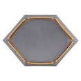 thumbnail image 1 of QualitChoice Burst Gyro Children Toys Arena Disk for Spinning Top Plastic Funny Plate Launcher Present Kids Home Accessory Hexagon grey 1 Pc, 1 of 6