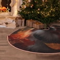 thumbnail image 5 of Sikiie Cute Maple Leaf Puppy Nativity Christmas Tree Skirt, Jesus Christian Winter Holiday Tree Mat Decoration(30-48IN)48", 5 of 6