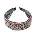 thumbnail image 5 of Unique Bargains 1 Pc Headband Embroidery Geometric Hair Accessories for Women Blue Black, 5 of 5