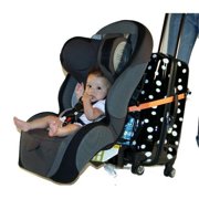 Go-Go Babyz CSLS Travelmate Car Seat Luggage Strap, Orange