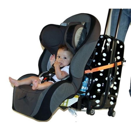 Go-Go Babyz CSLS Travelmate Car Seat Luggage Strap, Orange