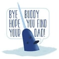 thumbnail image 2 of Junior's Elf Mr. Narwhal Bye Buddy  Graphic Tee White Medium, 2 of 3