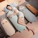 thumbnail image 2 of 70/90/110cm Lindo Suave Cerdo Largo Pingüino Dinosaurio Juguetes de Peluche Pausa Oficina Siesta Almohada Cama Dormir Decoración del Hogar Muñeca para Niños Niña Regalo, 2 of 5