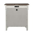 thumbnail image 5 of Pemberly Row Modern 3 Drawer Night Stand w/ Charging Station, 5 of 13