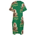 thumbnail image 4 of I "m Along-vestido holgado con bolsillos para mujer vestido de cumpleaños, 4 of 6