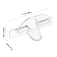 thumbnail image 2 of unbranded 6Ud Exhibidor De Gafas Transparente Para Pared Con Protección Antirayaduras Para Casa, 2 of 8