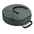 thumbnail image 4 of Tuvgenk Wreath Storage Bag Durable Green Water Resistant Storage Bags Multifunction Practical Zipper for Home Use, 4 of 5