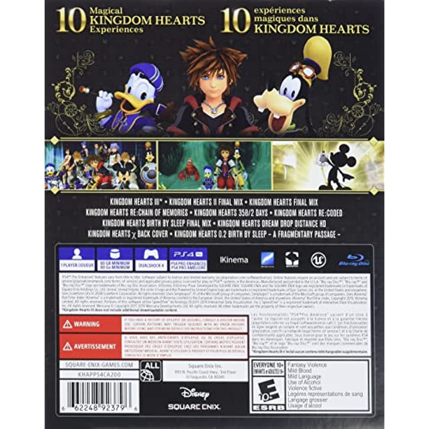 Best Buy: Kingdom Hearts All-In-One Package PlayStation 4, PlayStation 5  92378