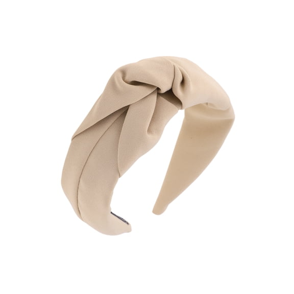 Vocoste 1 Pc Wide Tie Headbands for Women Girls Khaki
