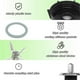 thumbnail image 5 of For Oster Blender Replacement Parts Blender Ice Crusher Blade with Jar Base Cap,for Aspas Para Licua, 5 of 5