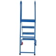 thumbnail image 4 of Vestil FLAD-4 Folding 4 Step Ladder with Wheels, 4 of 5