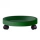 thumbnail image 1 of Carro de macetero redondo para macetas con ruedas grande, carrito para macetas para interiores y exteriores, verde oscuro Eigraketly HA3619-01B, 1 of 6