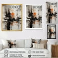 thumbnail image 4 of DESIGN ART Designart "Exploring The Depths Of Black Marble I" Modern Geometric Wall Art Prints 12 in. wide x 20 in. high, 4 of 5