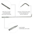 thumbnail image 2 of Hemobllo 4-Piece Stainless Steel Outdoor Fire Pit Tool Set with Assorted Colors for Backyard and Camping, 2 of 7