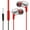 Red, variant on LBECLEY Headphones for Android Phones Earphones in Ear Headphones with Microphone 3.5Mm Wired Earbuds for Ios and Android Smartphones Laptops Mp3 Gaming Walkman Wireless Earbuds with Wi Black One Size
