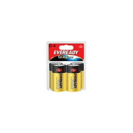 Energizer A95BP-4 Eveready Alkaline D Battery 4-Pack Each
