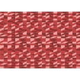 thumbnail image 1 of Ahgly Company Indoor Rectangle Patterned Ferrari Red Area Rugs, 8' x 12', 1 of 6