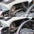 thumbnail image 4 of Dashboard Meter Panel Frame Cover Trim Interior Accessories for 2021 2022,ABS Carbon Fiber, 4 of 5