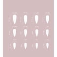 thumbnail image 3 of ONLYEOR Matte Black Press On Nails, Cool Spicy Girl Dark Style, Long Pointed Fake Nails for Street & Party Look, 3 of 8