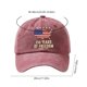 thumbnail image 2 of Sombreros para Hombres Gorra de Béisbol 250 Aniversario Comemorativo de Punto Sombrero Negro con Bordado Patriótico, Sombreros de Protección Solar para Hombres, 2 of 6